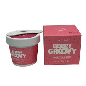 I Dew Care Berry Groovy Brightening Mask With Glycolic Acid 100ml/ 3.38fl oz New